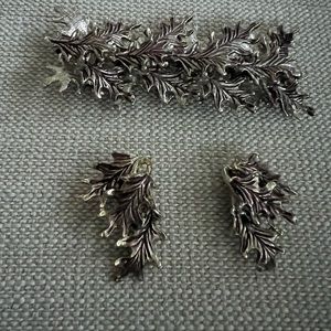 Beautiful earrings and bracelet